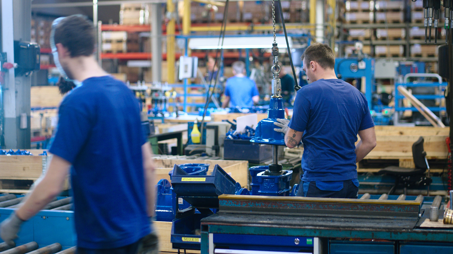 Nossa produção e o ambiente de trabalho AVK Válvulas do Brasil