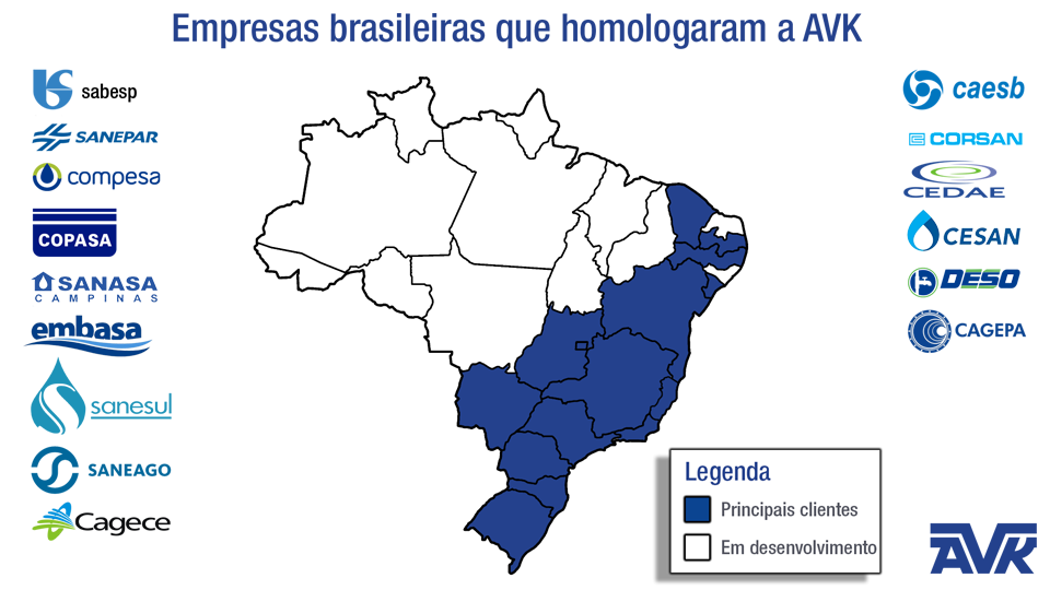 Homologação das empresas de saneamento